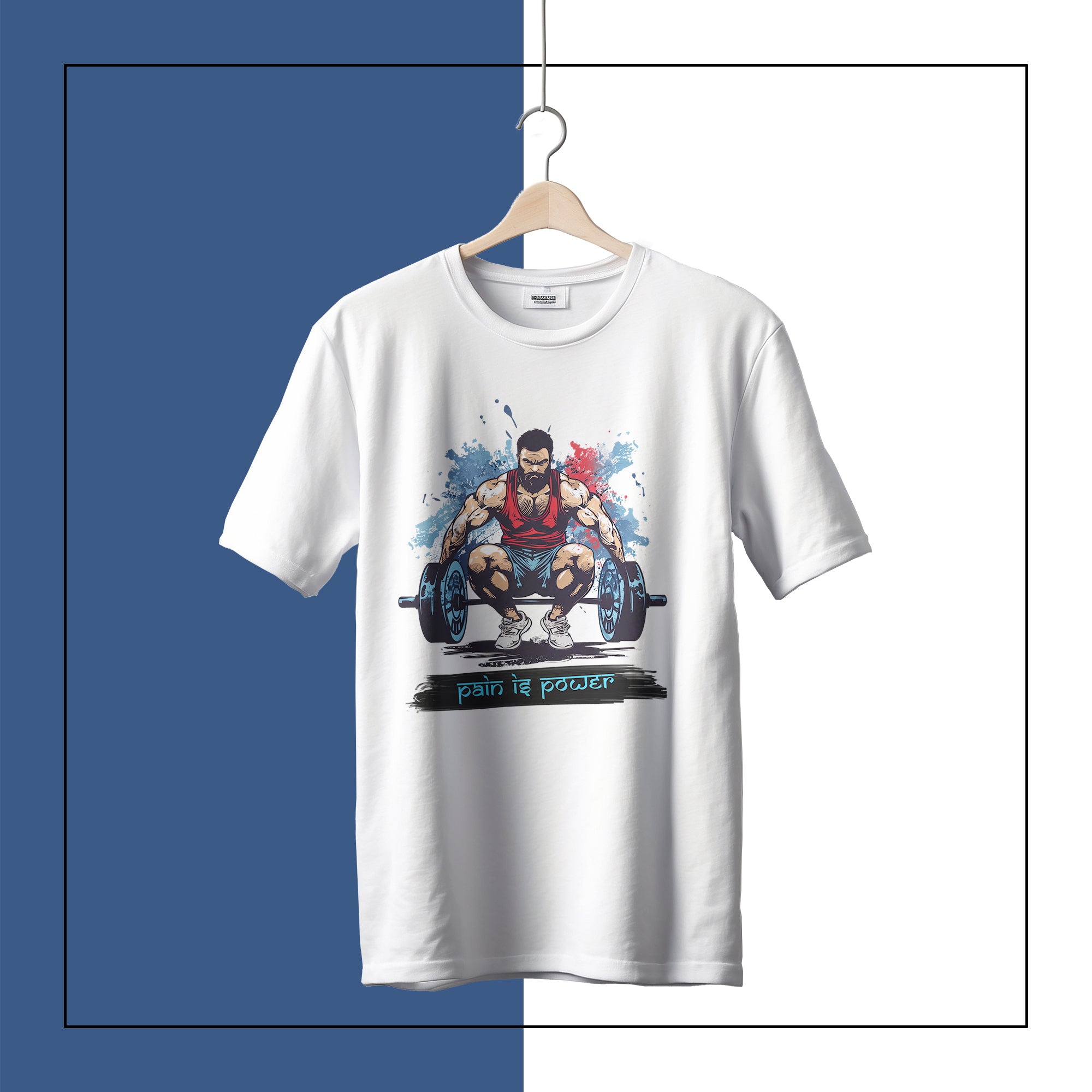 Pain is power || Unisex Standard Crew T-Shirt